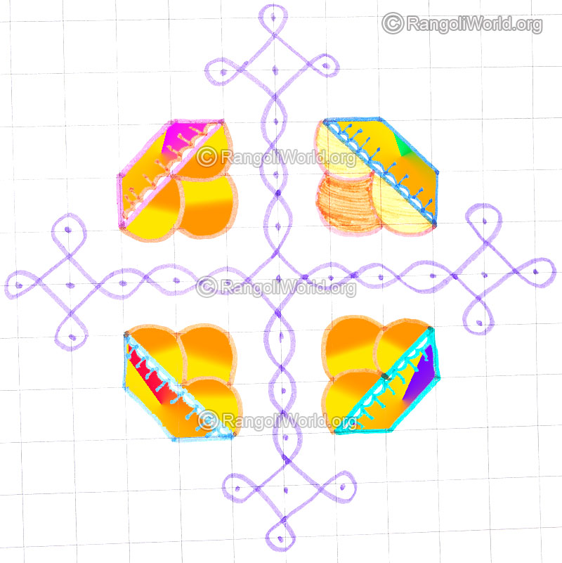 Sweets pinnal sikku kolam may8 2015