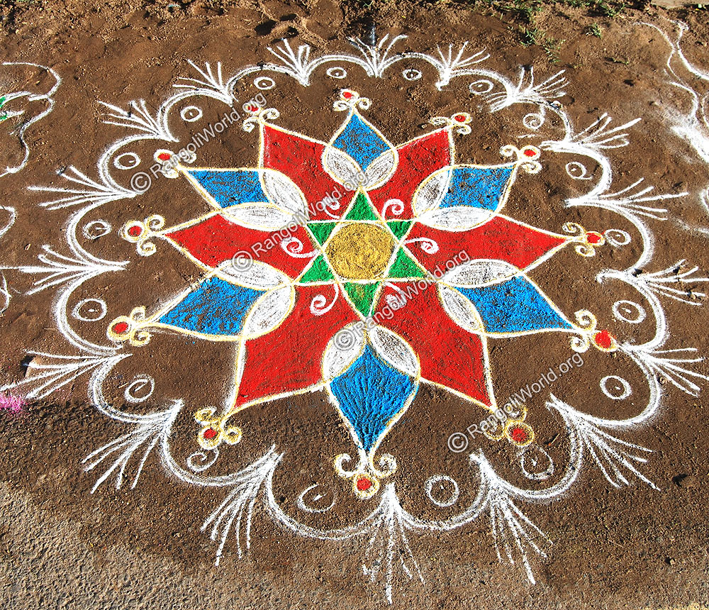 Flower Rangoli