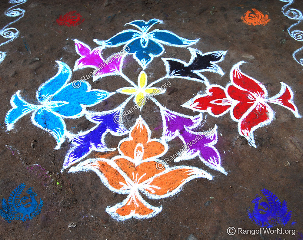 Flower Rangoli