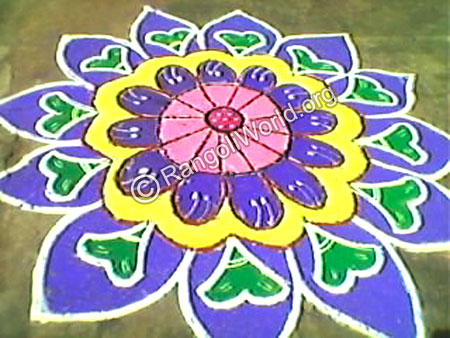 Flower Rangoli