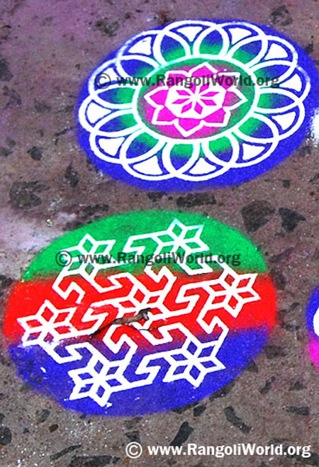 Instrumental rangoli 1