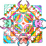 Mattu pongal kolam designs