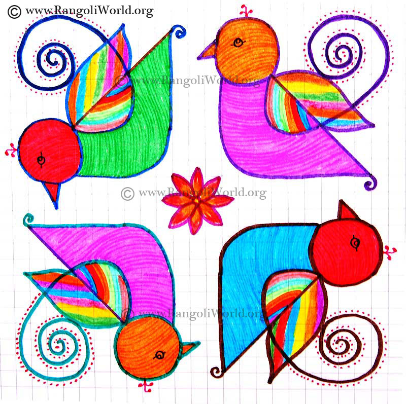 Bird Kolam