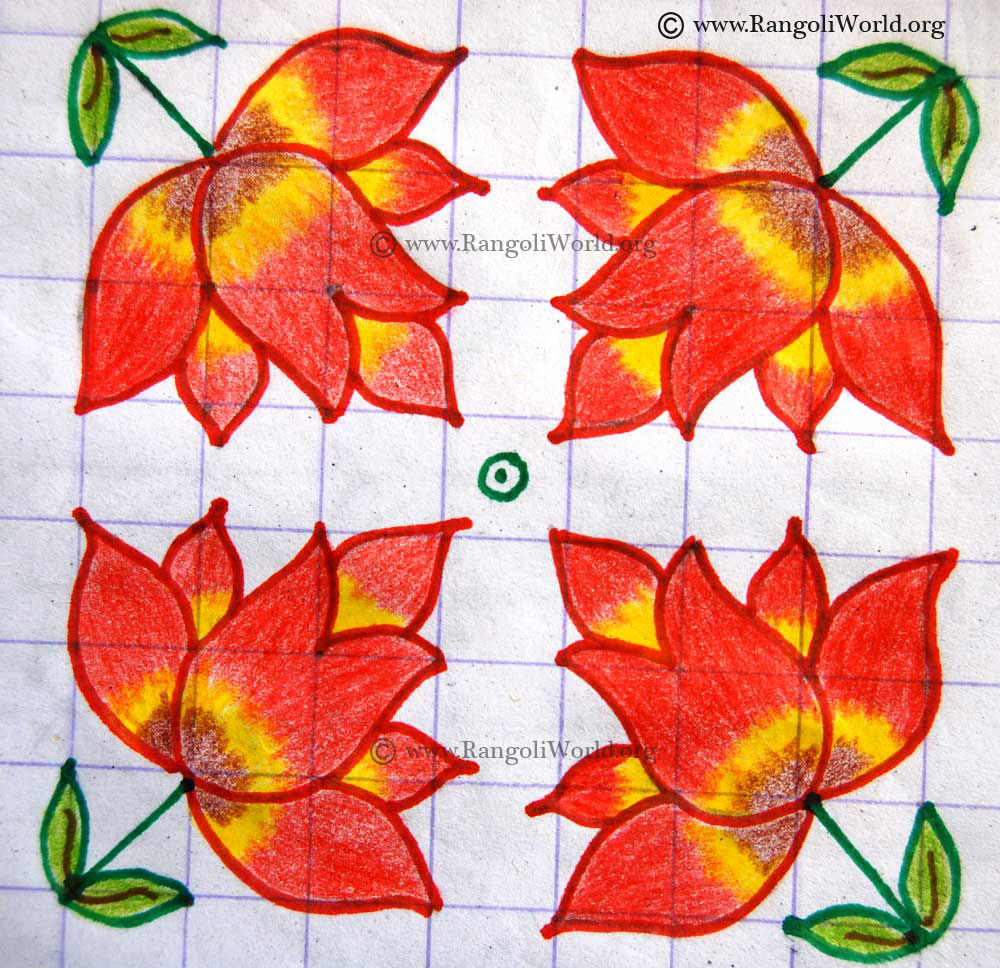 Flower Kolam