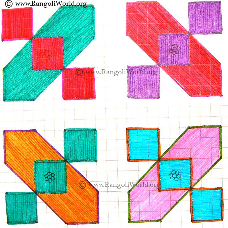 Diamond Box Kolam