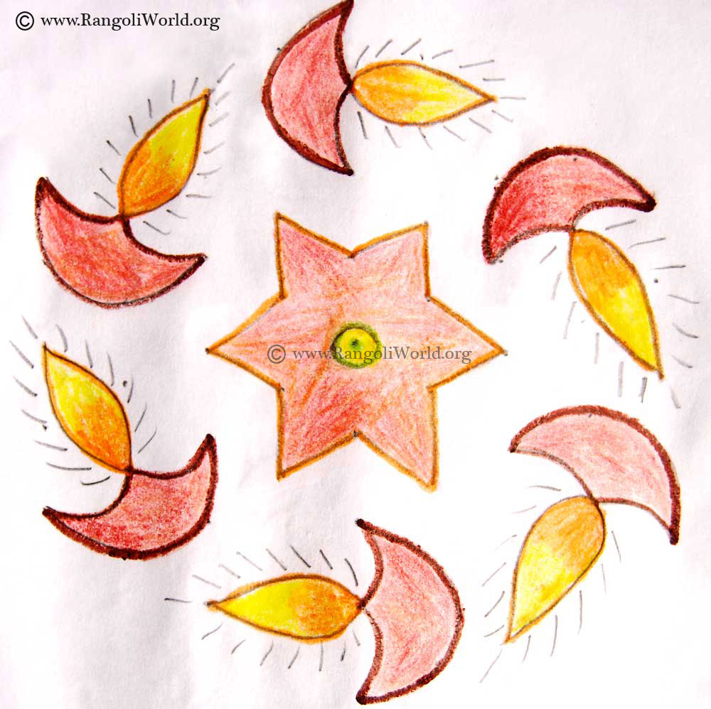 Deepam Kolam
