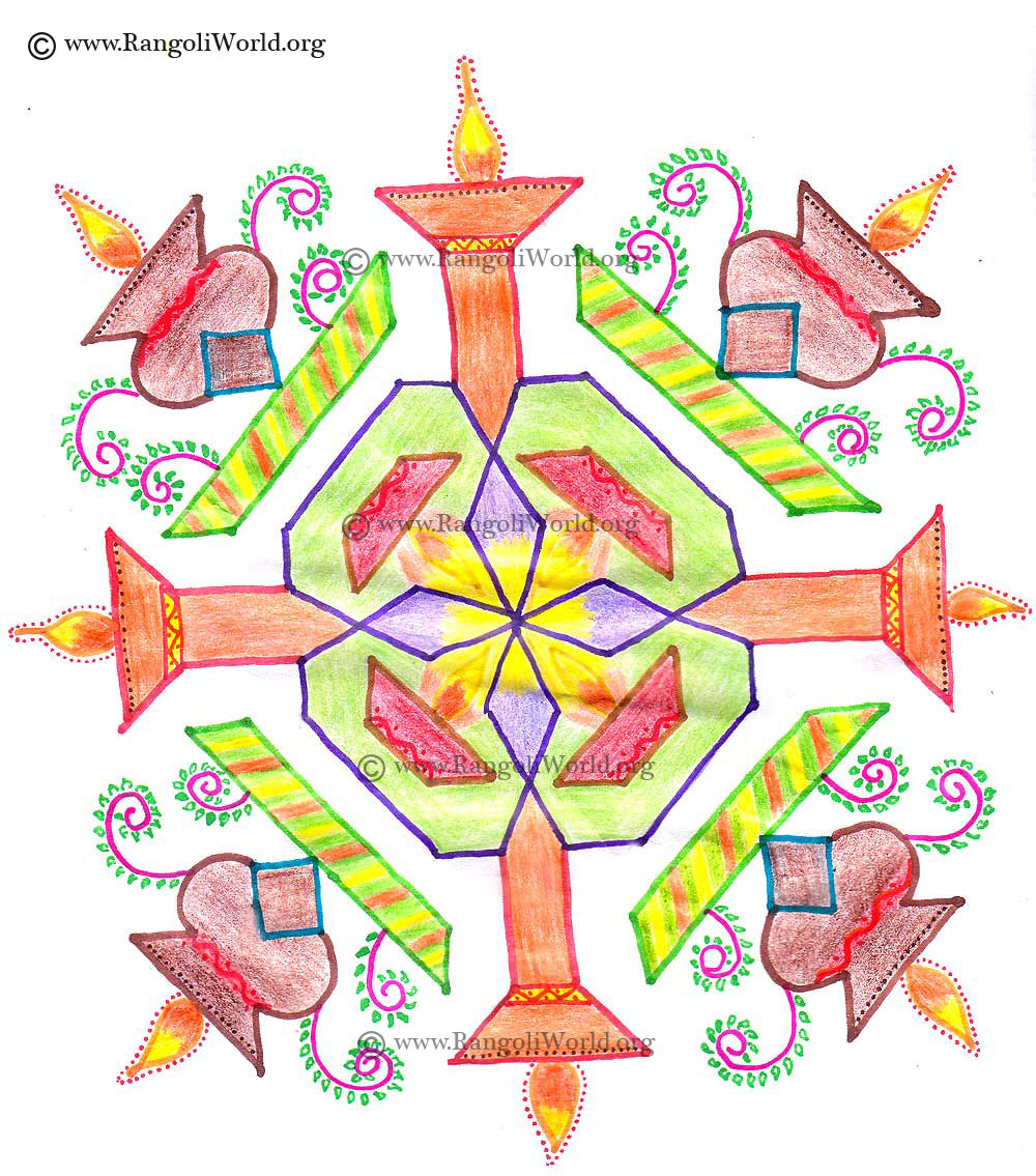 Deepam Kolam