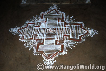 Margazhi pooja rangoli 2017 pooja special
