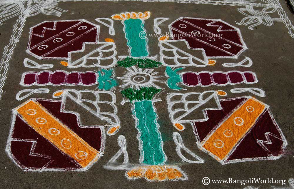 pongal rangoli