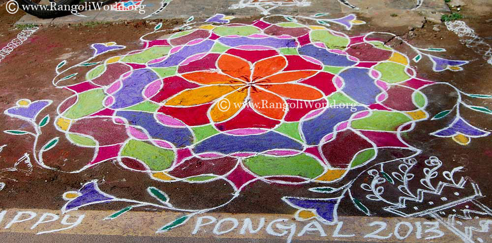pongal rangoli