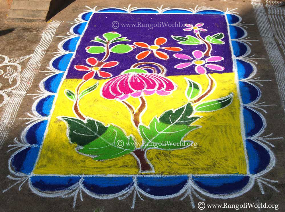 pongal rangoli