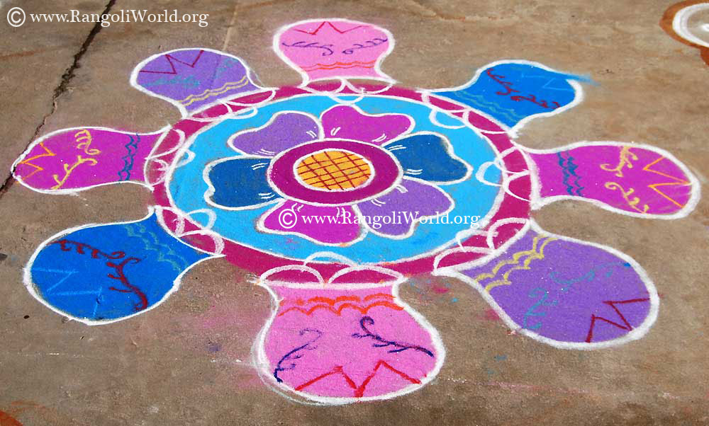 pongal rangoli