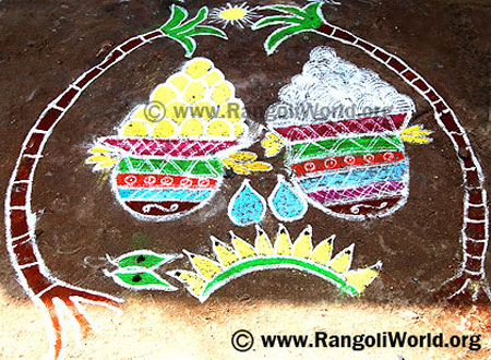 Pongal Rangoli