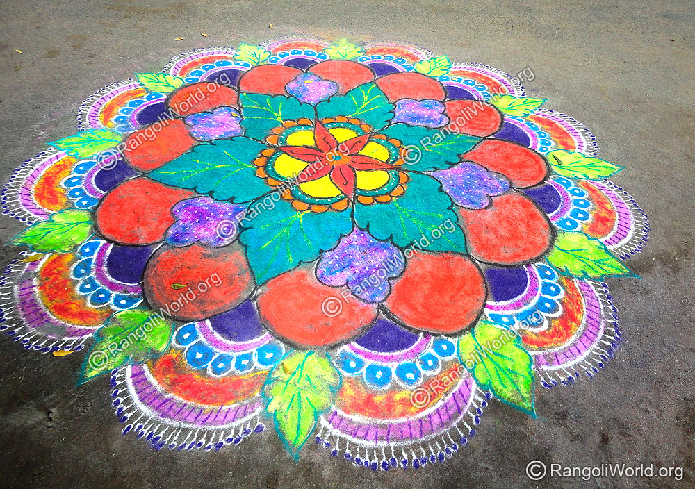 Flower Rangoli
